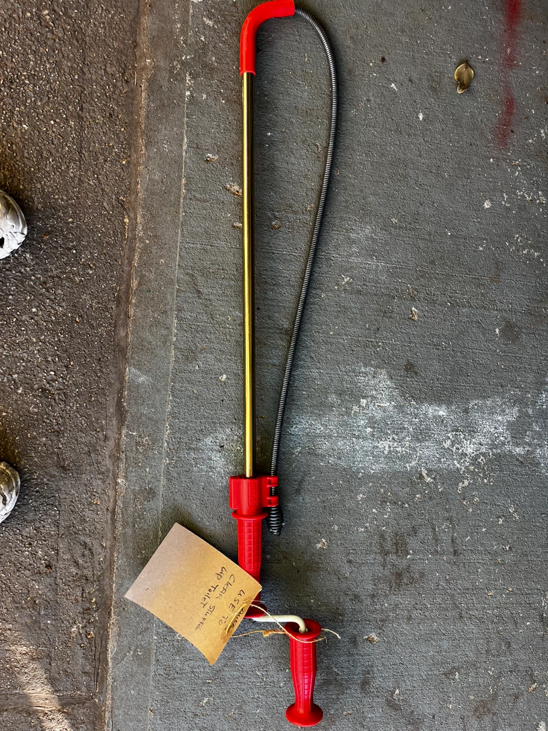 Toilet Auger Drain Cleaner Tool - photo 2