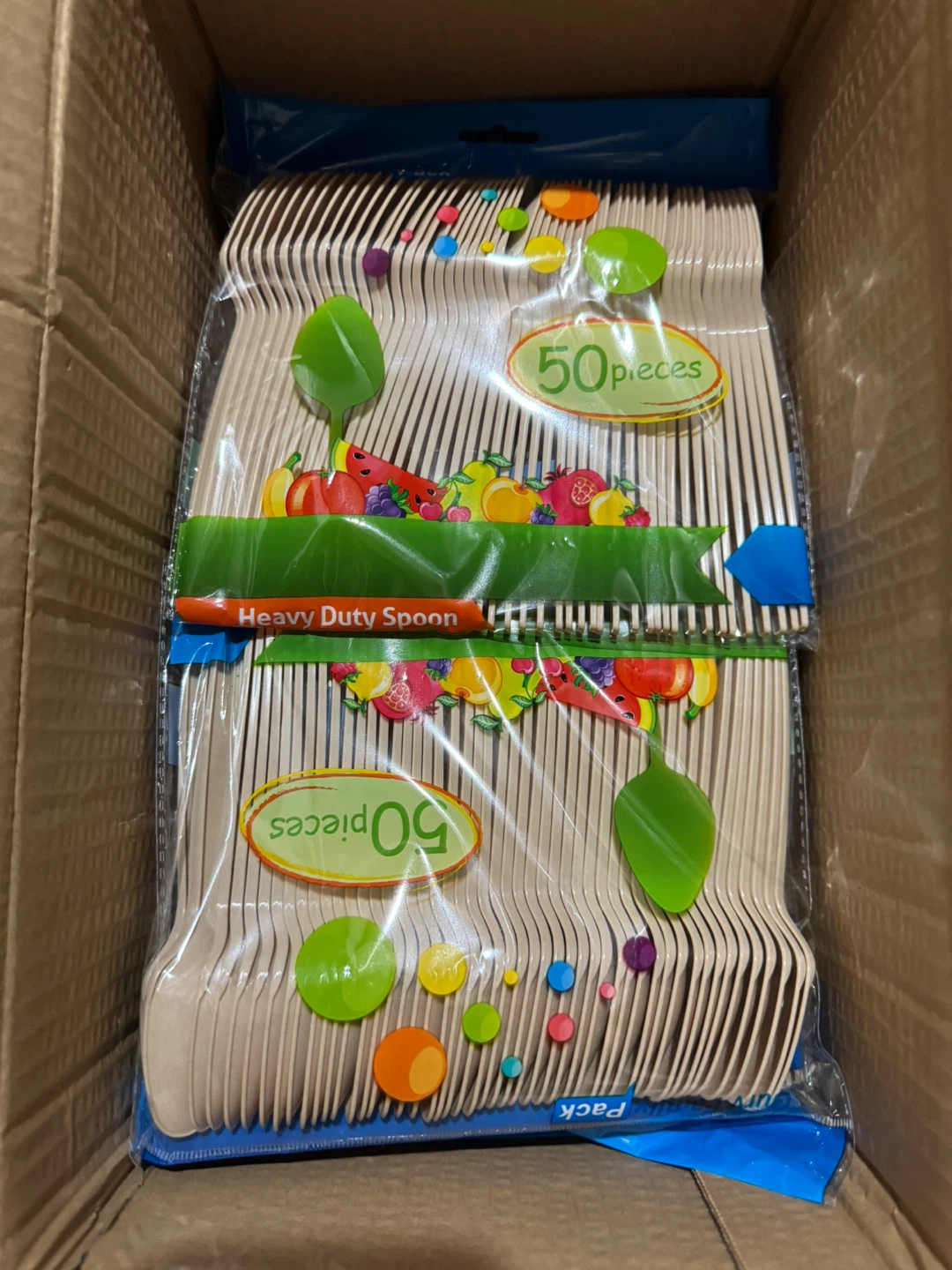 Heavy Duty Spoons - 50 Pieces