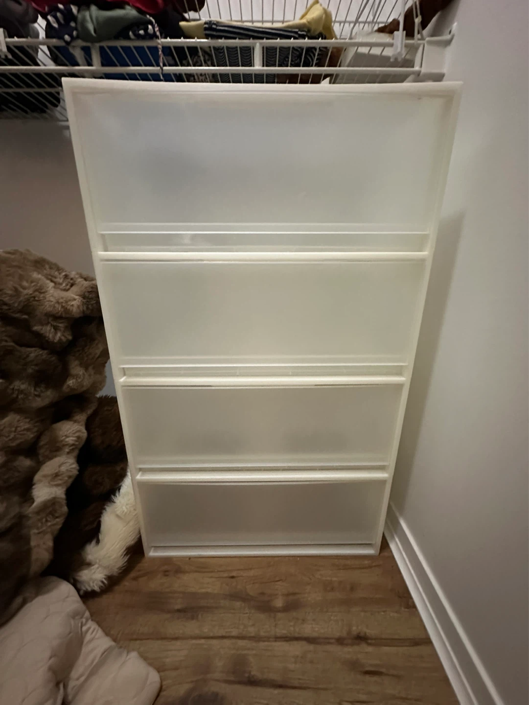 Set of 2 IKEA Frosted Drawer Storage Units - photo 4