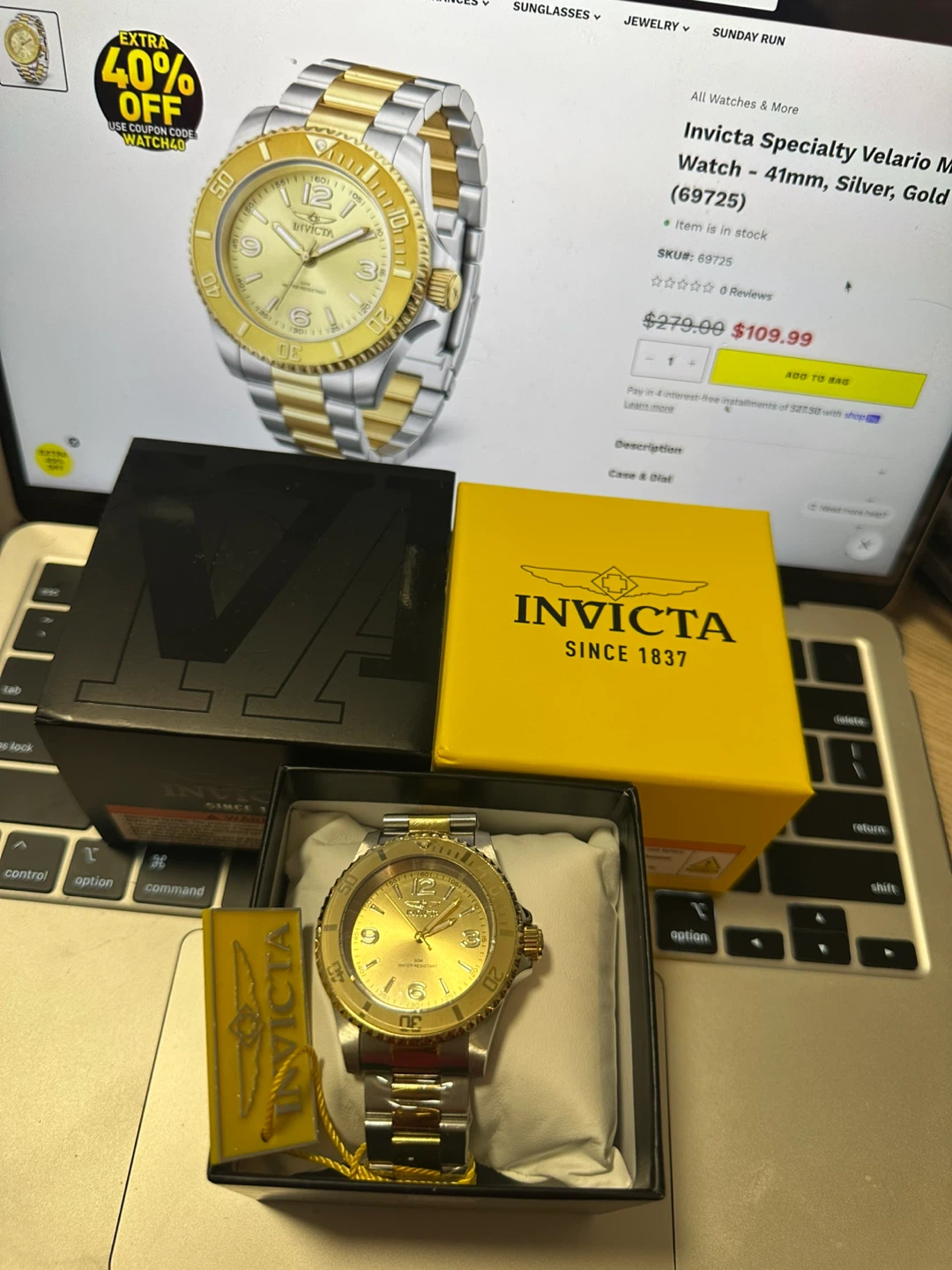Invicta Specialty Velario Men's Watch - 41mm