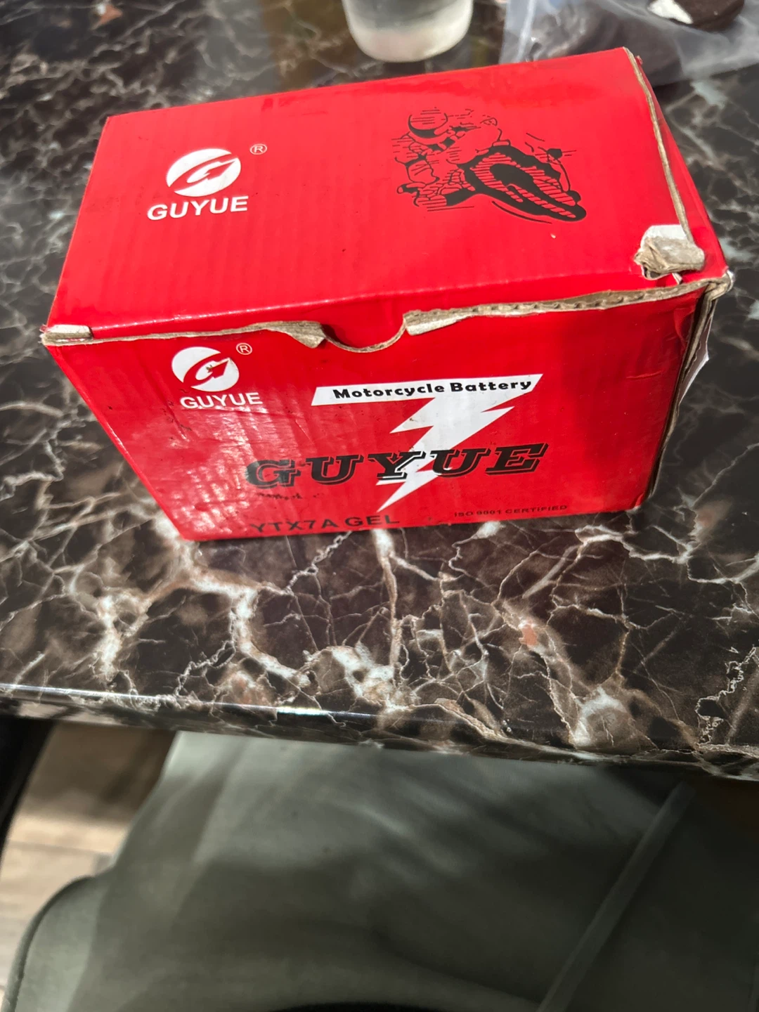 Guyue YTX7A Motorcycle Battery 12V 6Ah