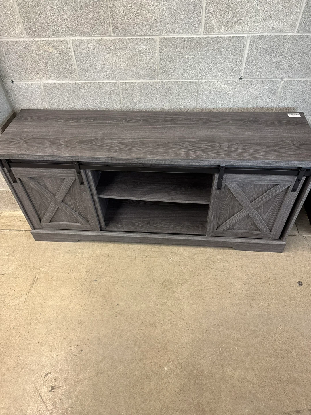 Barn Door TV Stand