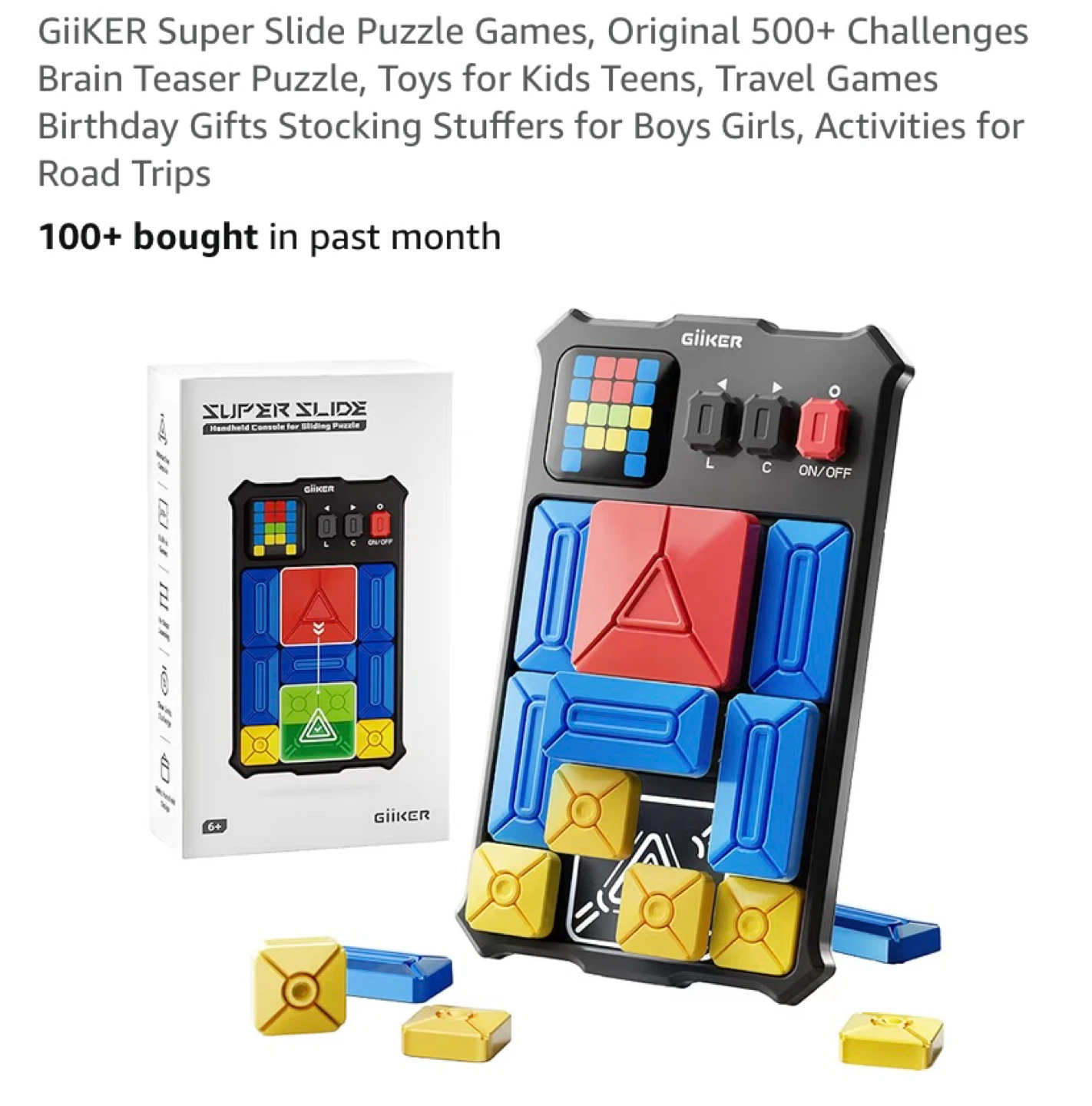 New GiiKER Super Slide Puzzle Games