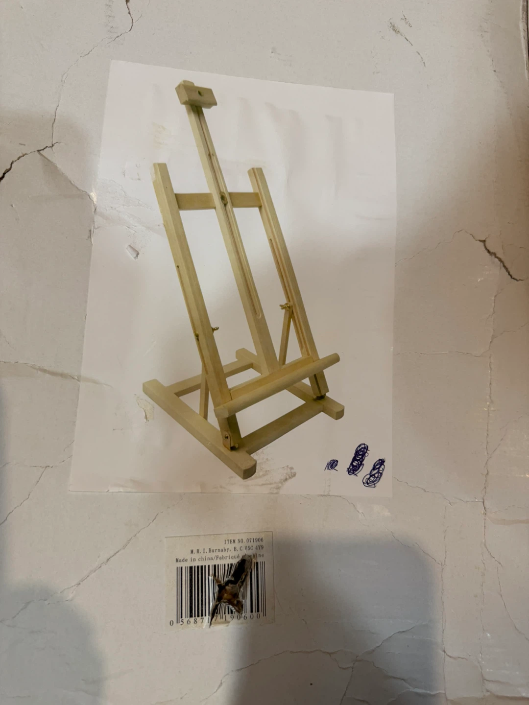 Wooden Tabletop Easel - photo 2