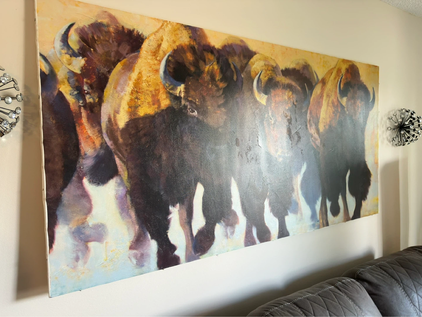 Large Canvas Wall Art - price purchase was closer to $2000 - photo 2