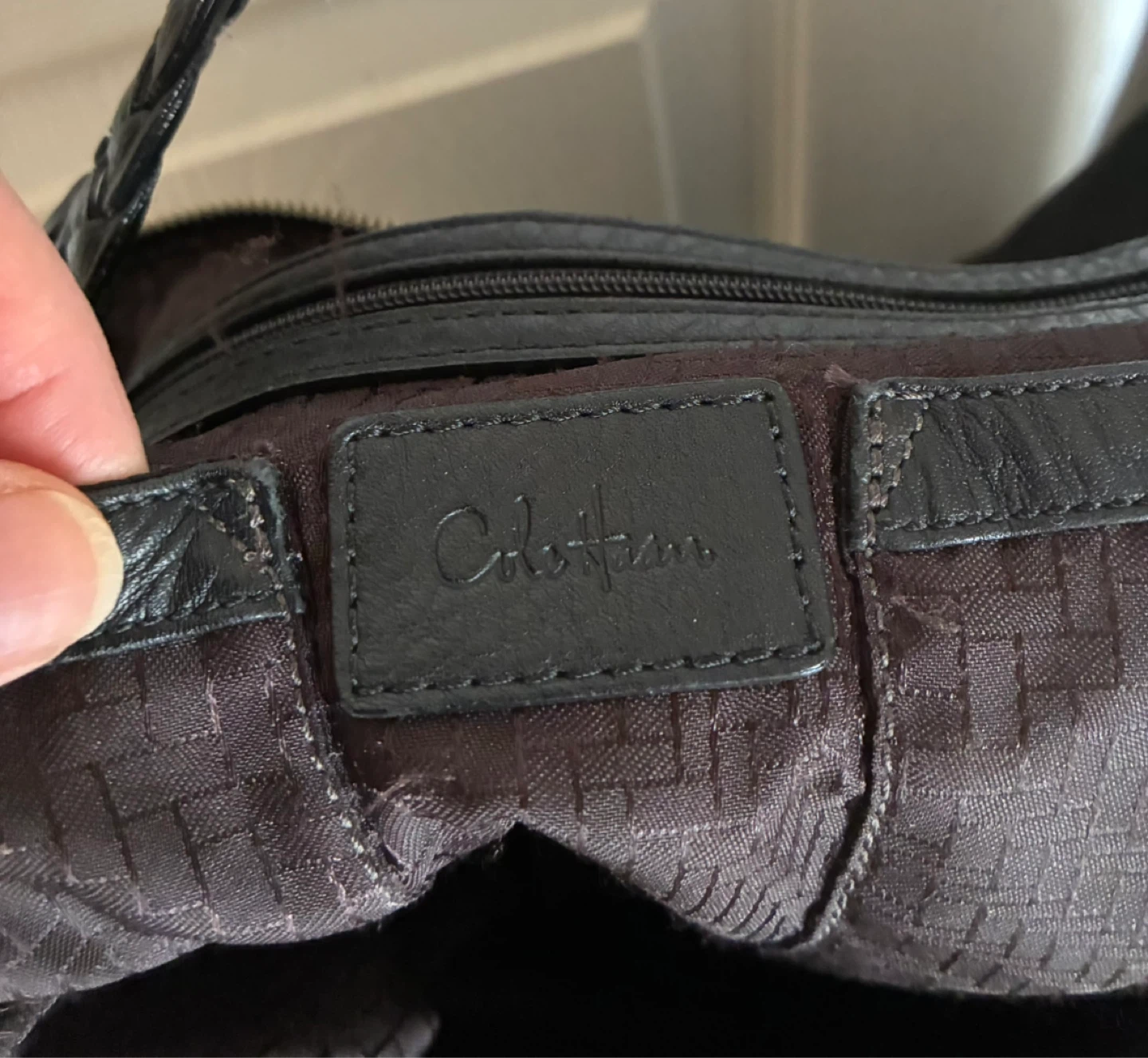 Cole Haan Black Leather Hobo Handbag - photo 4