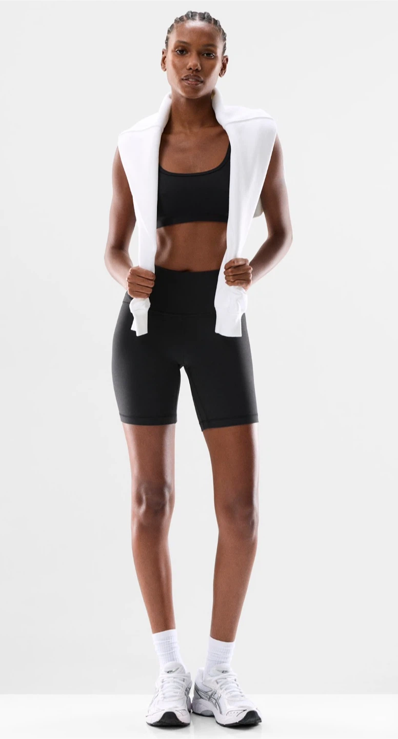 Aritzia butter 7” biker shorts