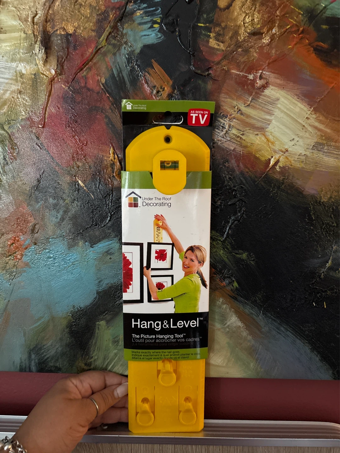 ⚽️ Hang & Level Picture Hanging Tool New