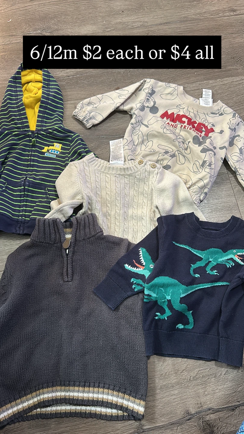 Baby 6/12m Clothes Bundle (Pants, Shorts, Tops) - photo 2