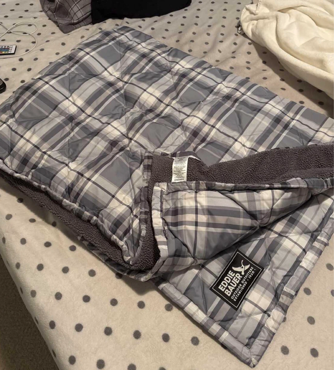 Eddie Bauer Plaid Blanket