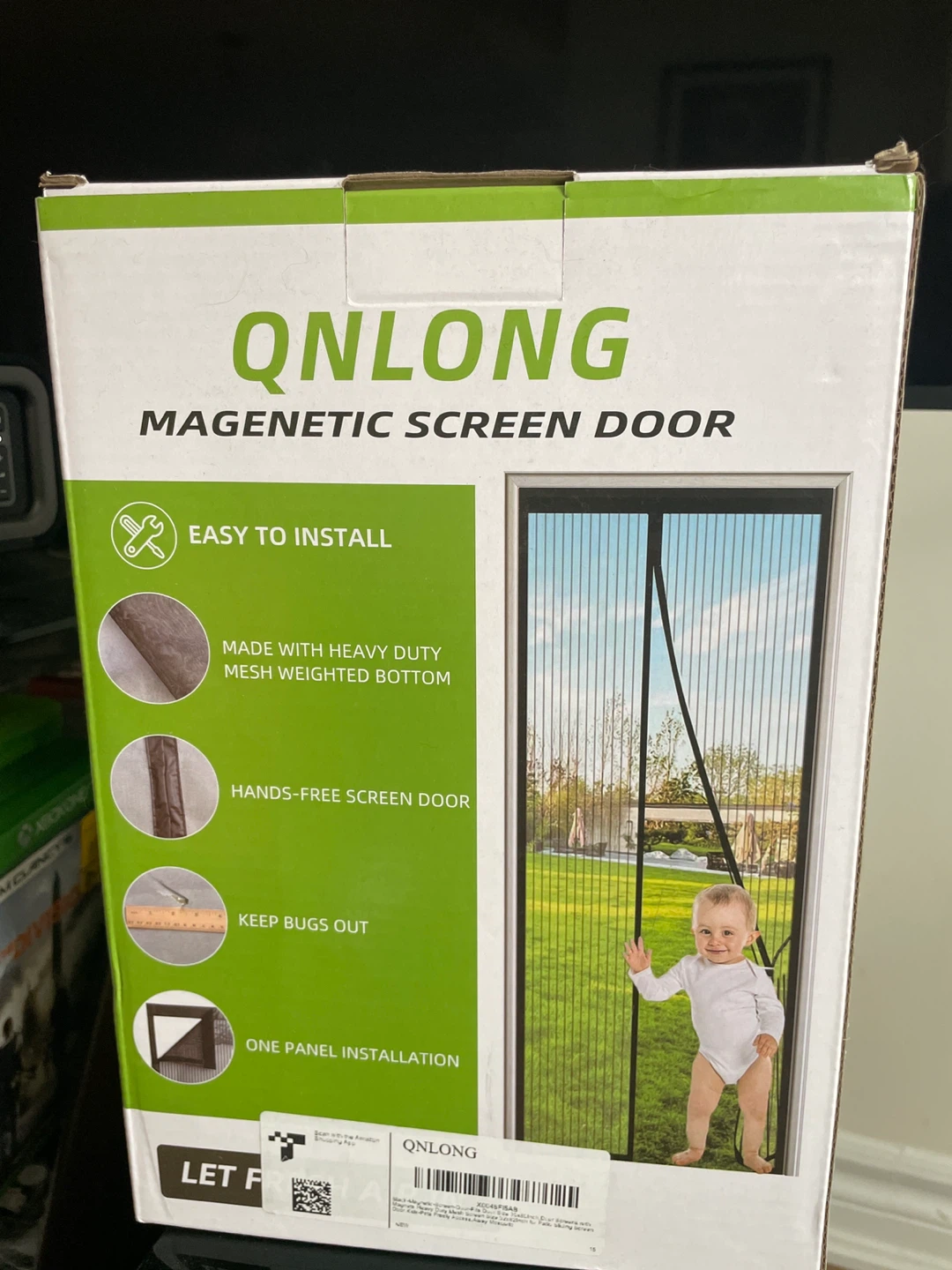 ⚽️ New QNLONG Magnetic Screen Door
