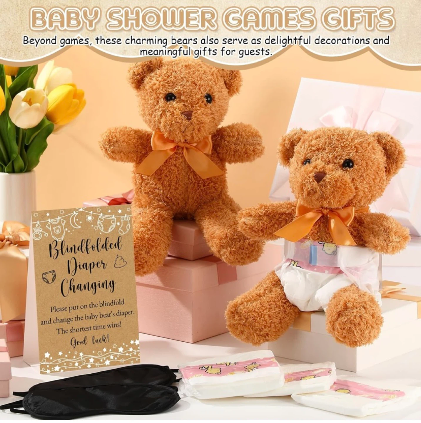 New Baby Shower Diaper Changing Game - photo 2