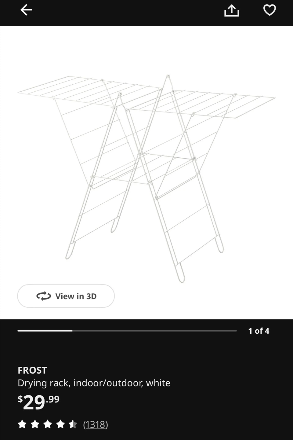 IKEA FROST Drying Rack