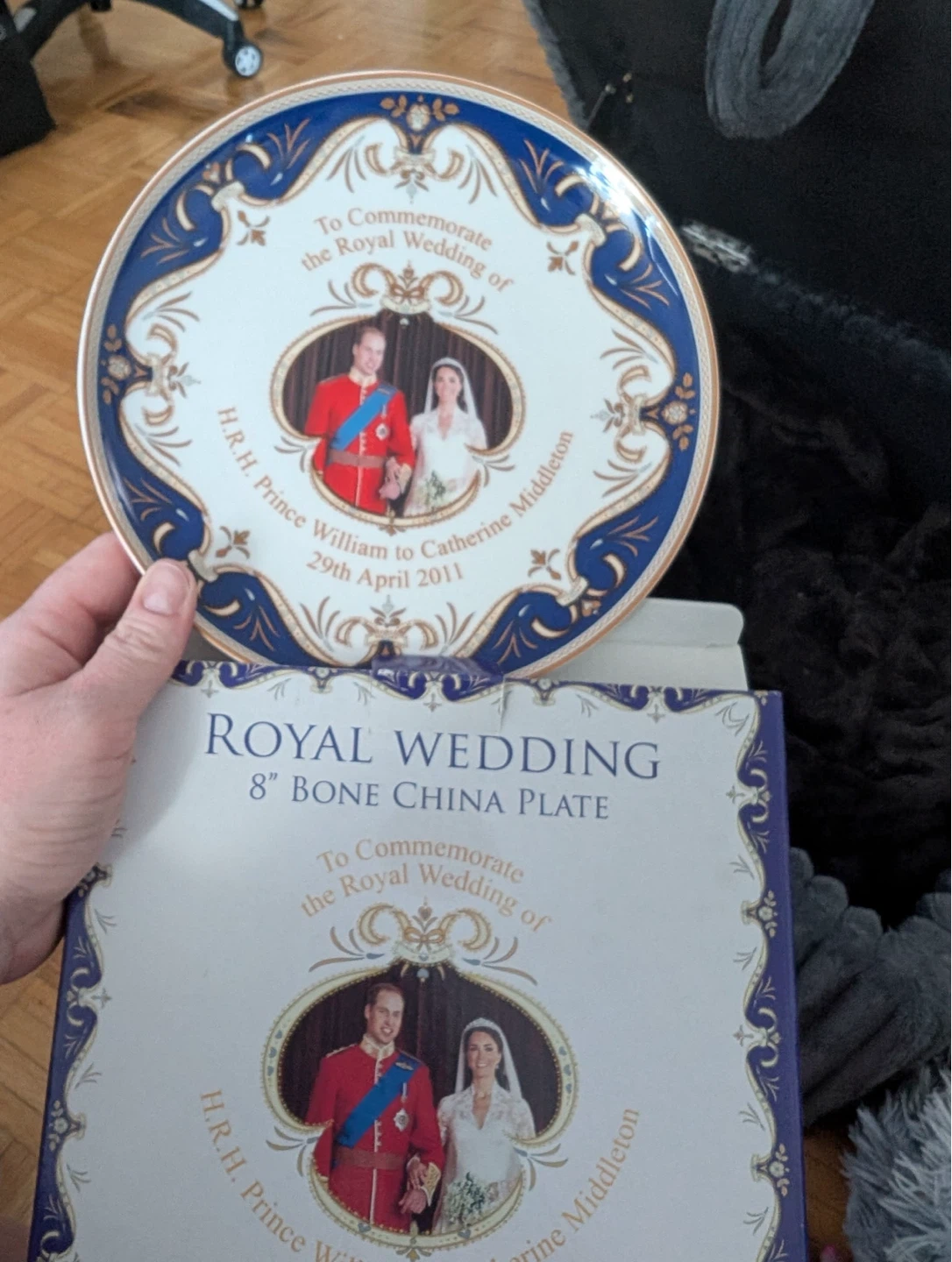 Royal Wedding Plate - Prince William & Catherine Middleton