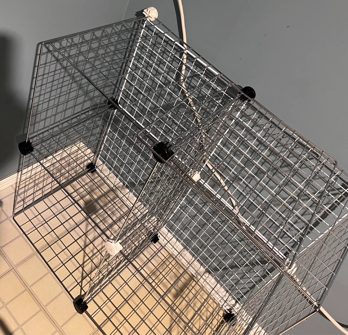 Wire Cube Storage Shelves