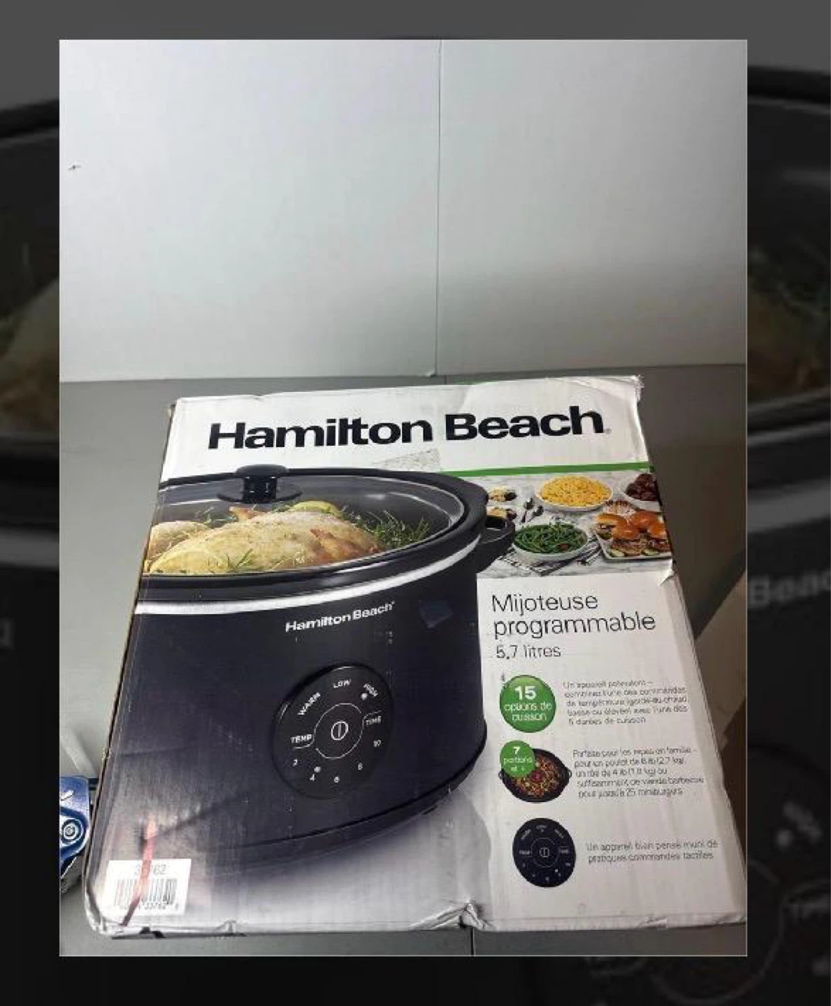 Hamilton Beach Programmable Slow Cooker - 6 Quart - photo 2