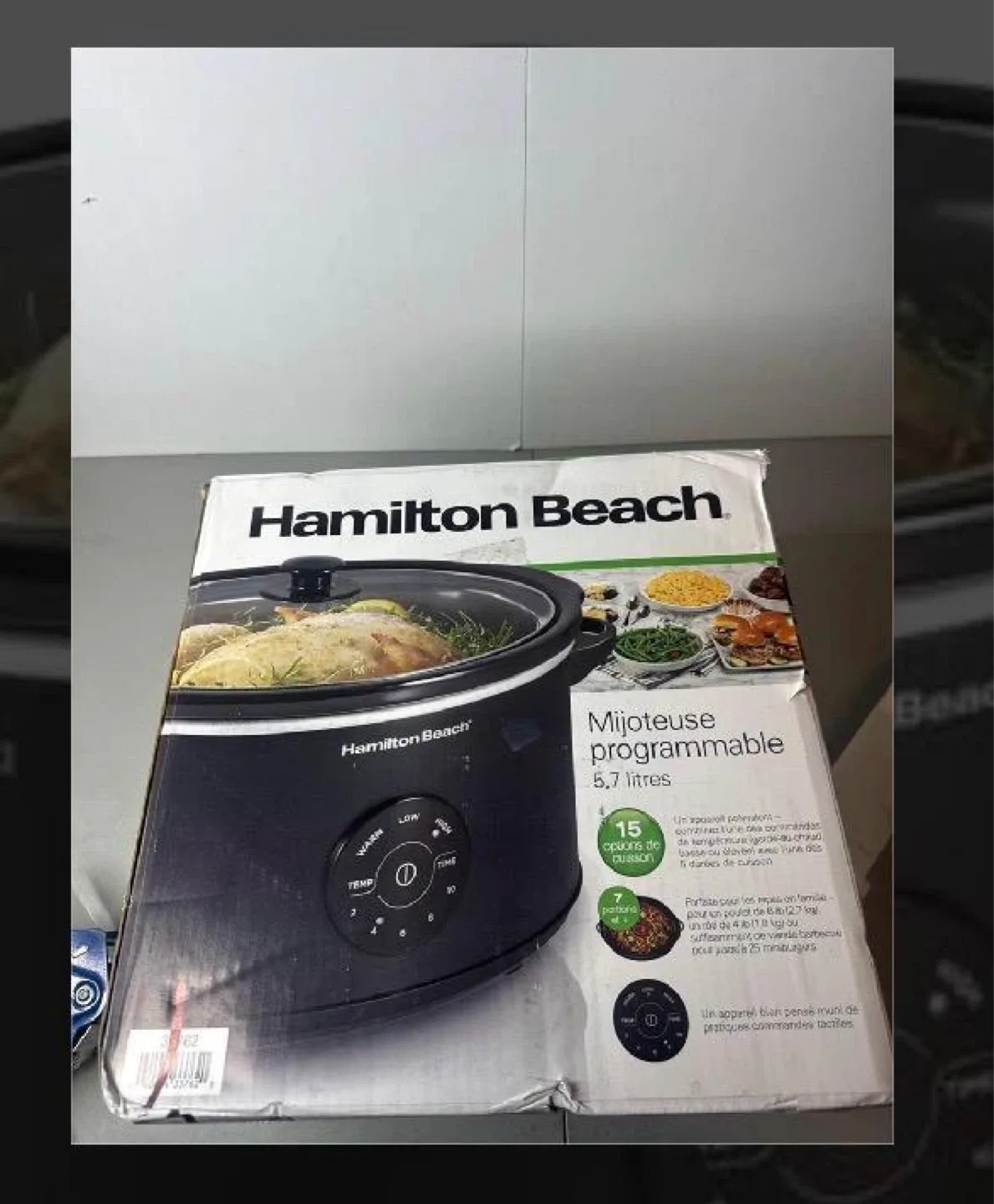 Hamilton Beach Programmable Slow Cooker - 6 Quart - photo 2