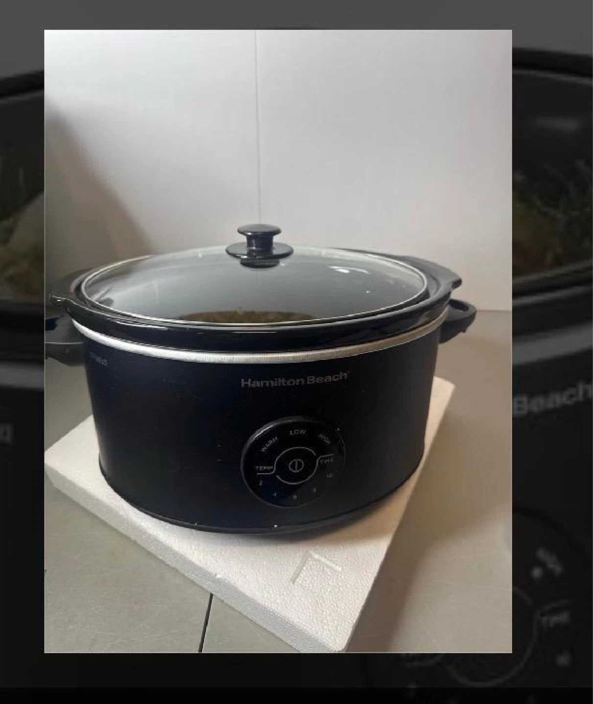 Hamilton Beach Programmable Slow Cooker - 6 Quart