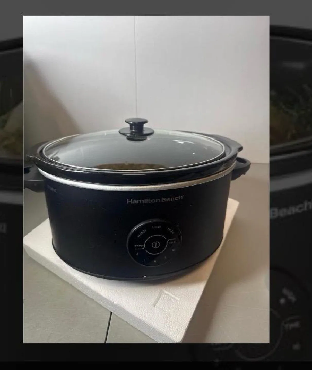 Hamilton Beach Programmable Slow Cooker - 6 Quart