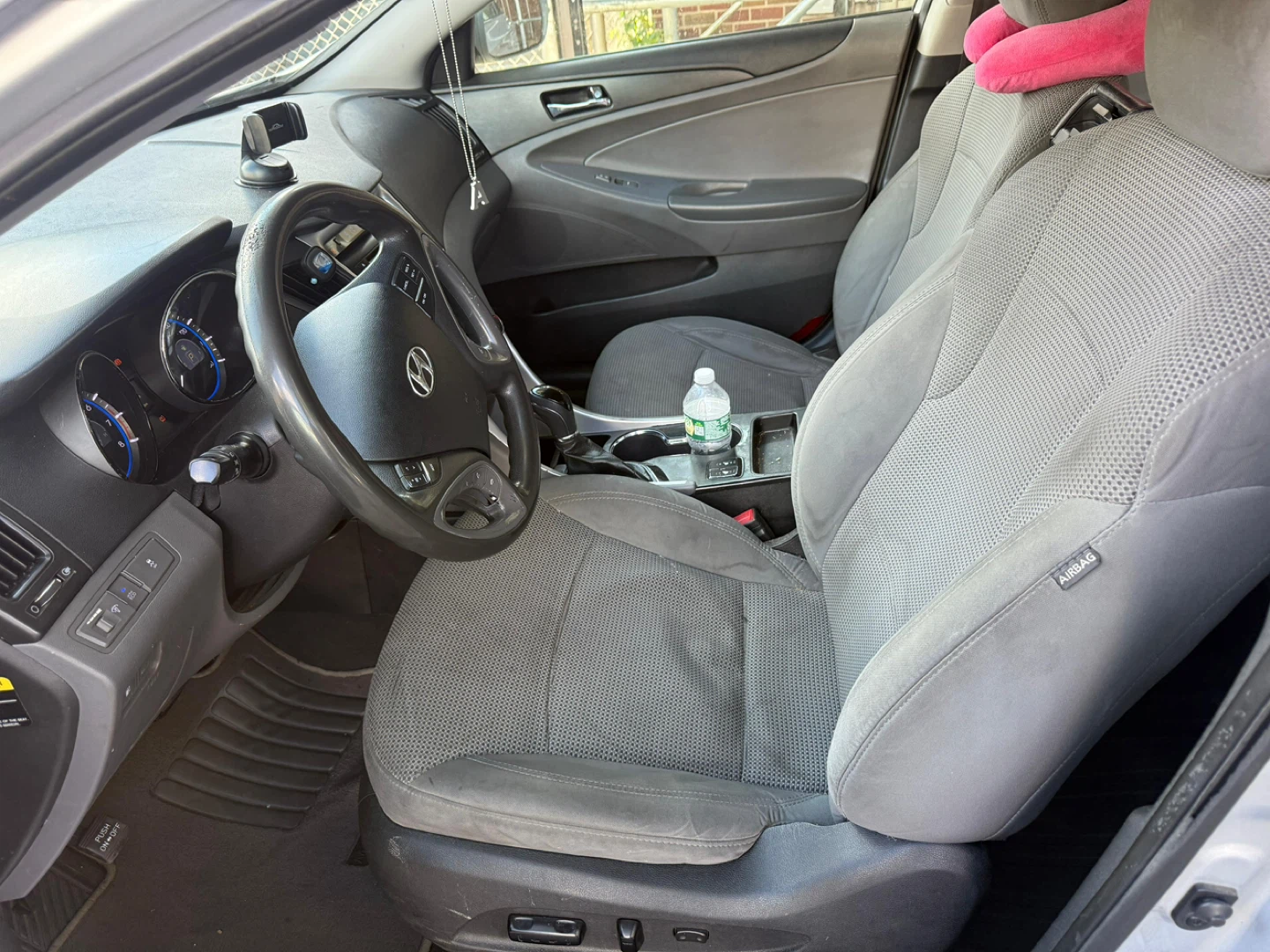Silver Hyundai Sonata Sedan