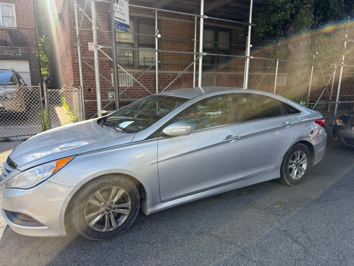 Silver Hyundai Sonata Sedan - photo 5