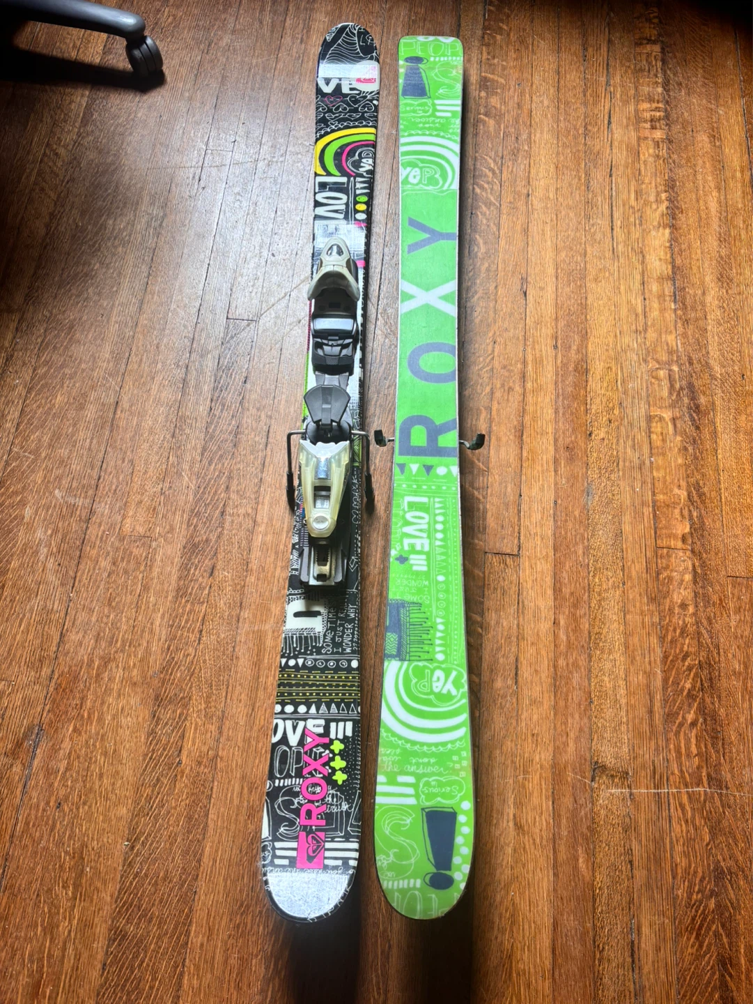 Roxy Skis with Bindings