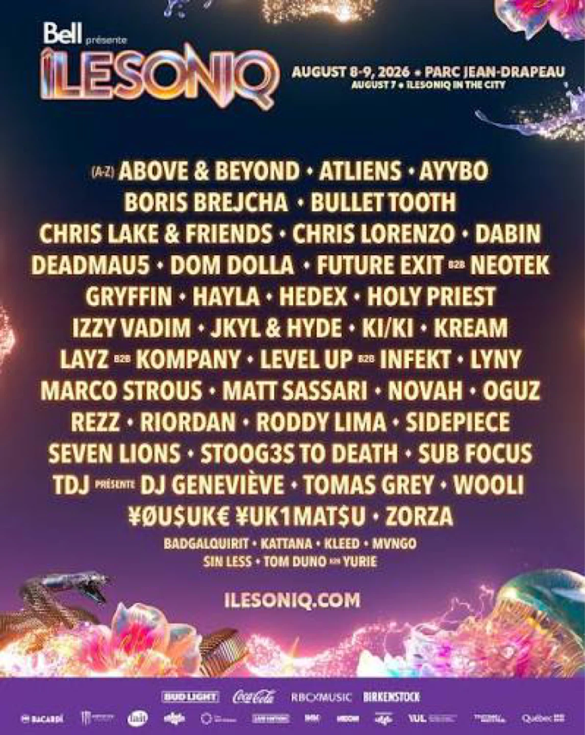 Ilesoniq Music Festival Aug 8 2026