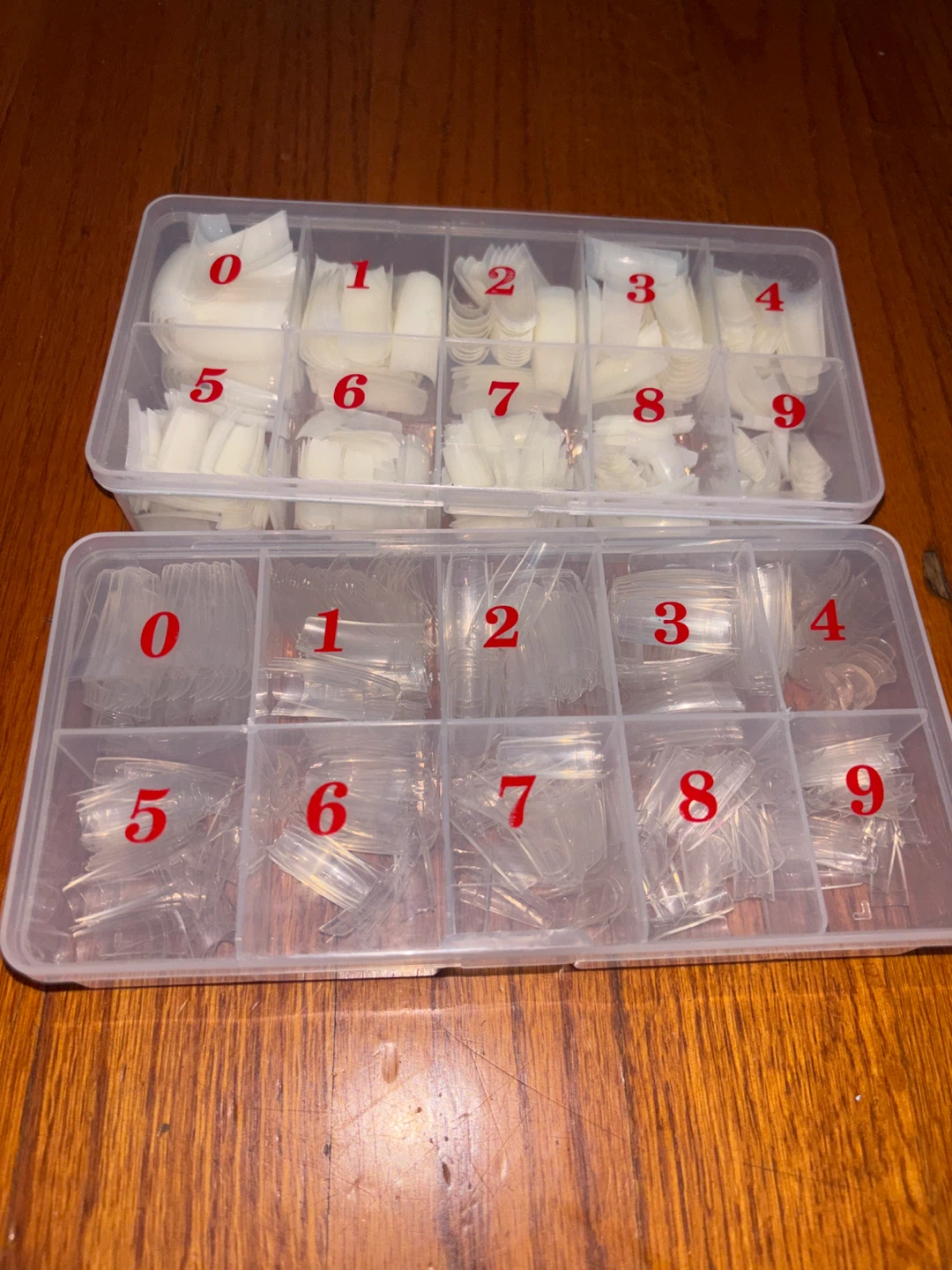 Nail Tips 1,000 pieces 10 sizes