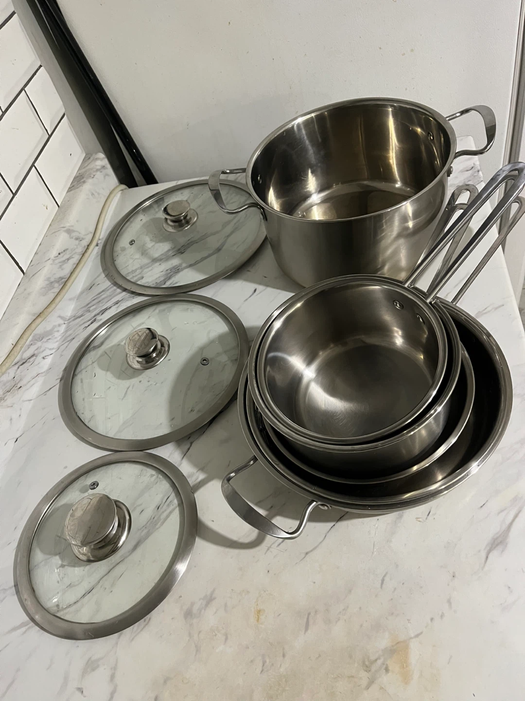 Stainless Steel Cookware Set - photo 3