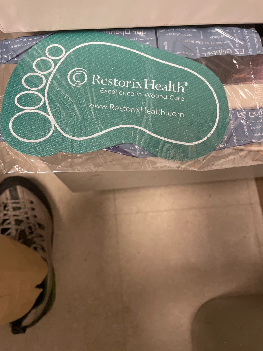 ⚽️ RestorixHealth Wound Care Foot Pad & EZ Gripper Jar Opener