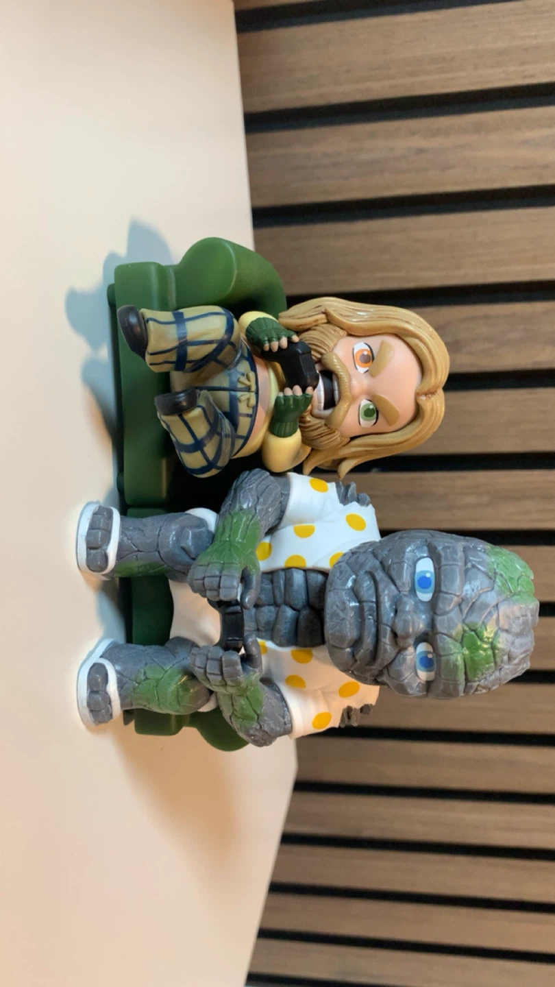 Marvel Thor and Korg Figures with Couch - photo 2