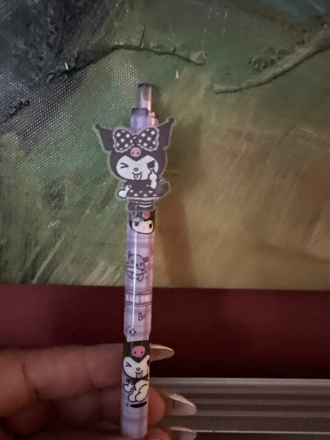 ⚽️ Sanrio Kuromi character Pen New