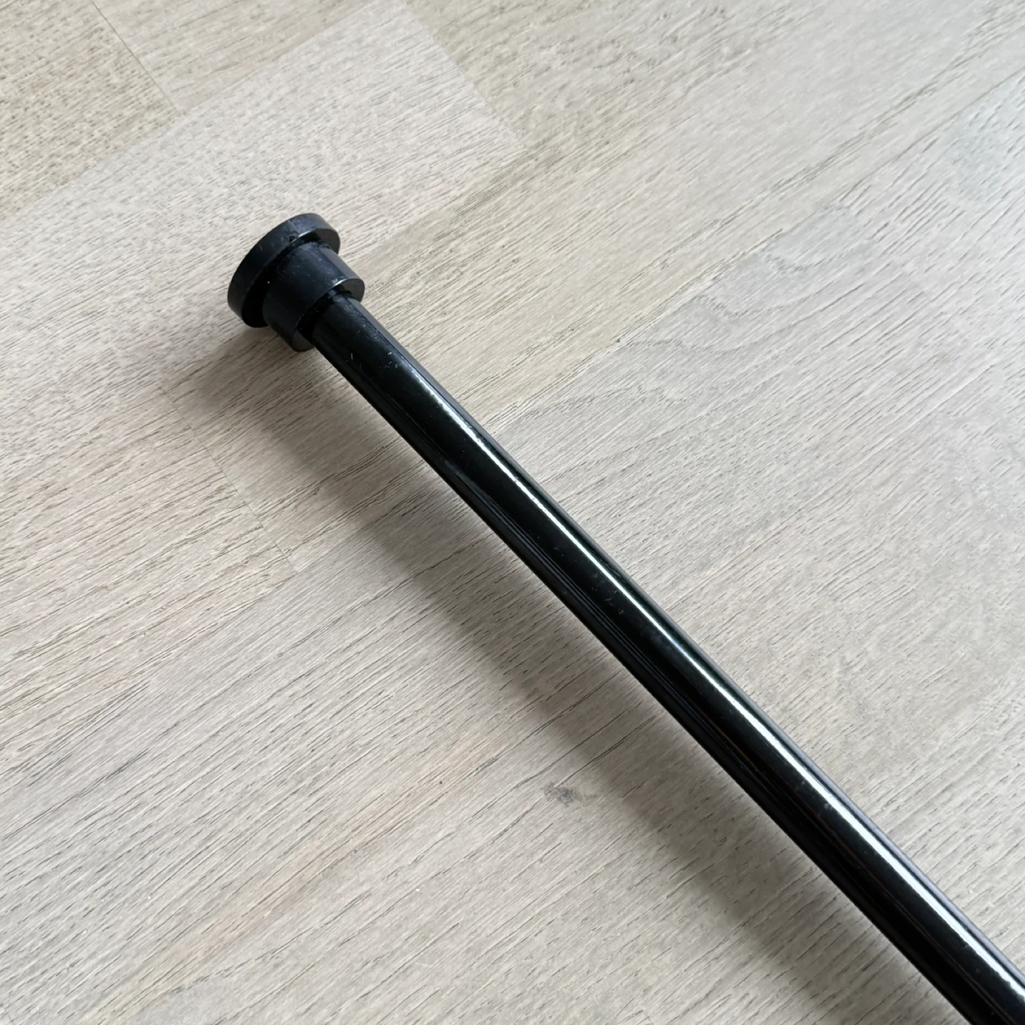 Black Extendable Tension Rod Stick - photo 2