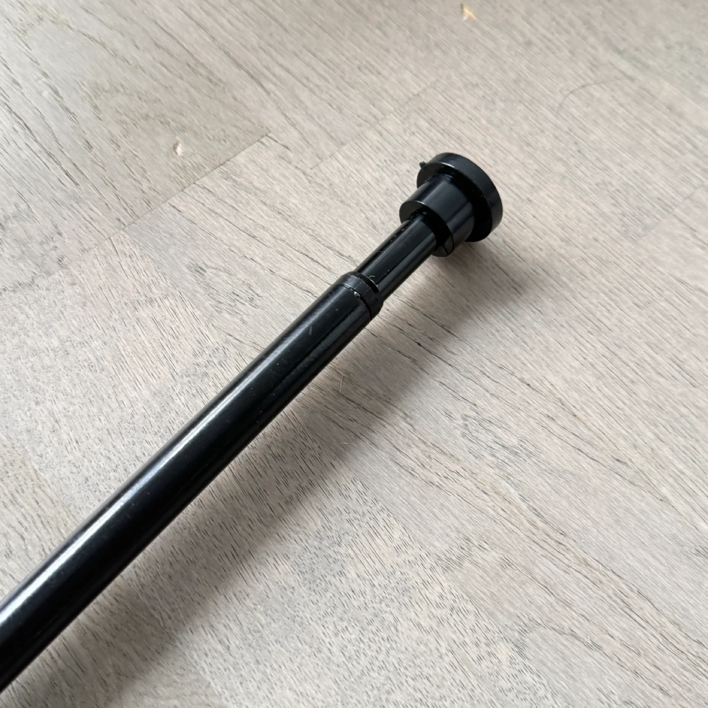 Black Extendable Tension Rod Stick - photo 3
