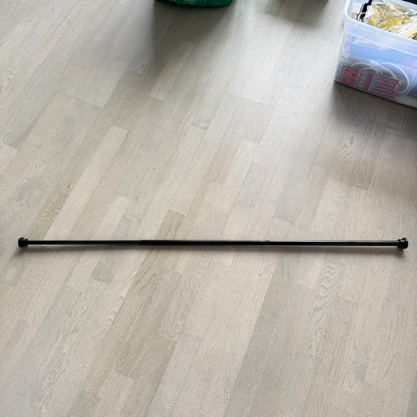 Black Extendable Tension Rod Stick - photo 4