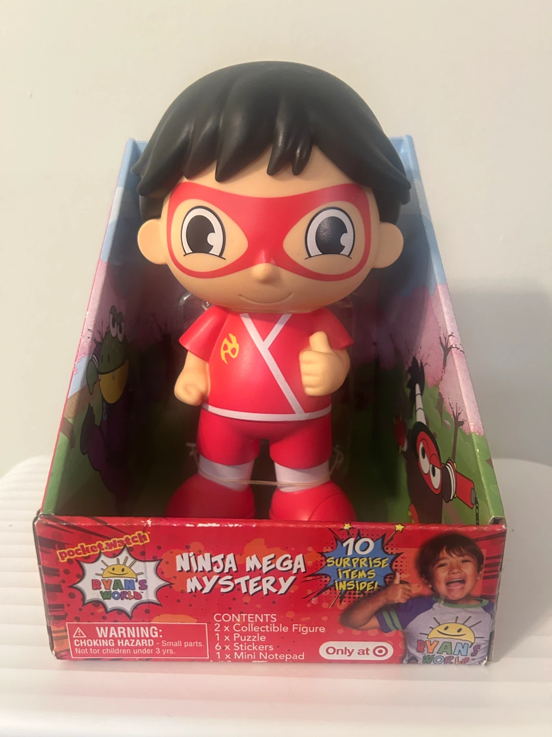 Ryan's World Ninja Mega Mystery Coin⚽️ Bank Toy