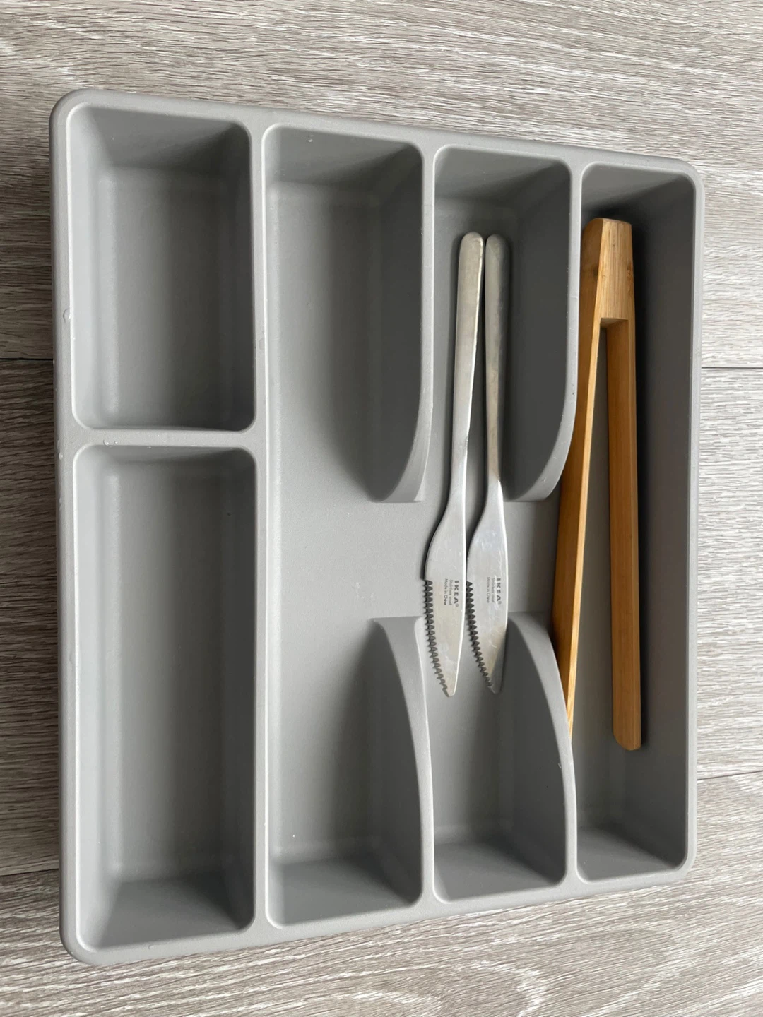 IKEA Grey Cutlery Organizer Tray