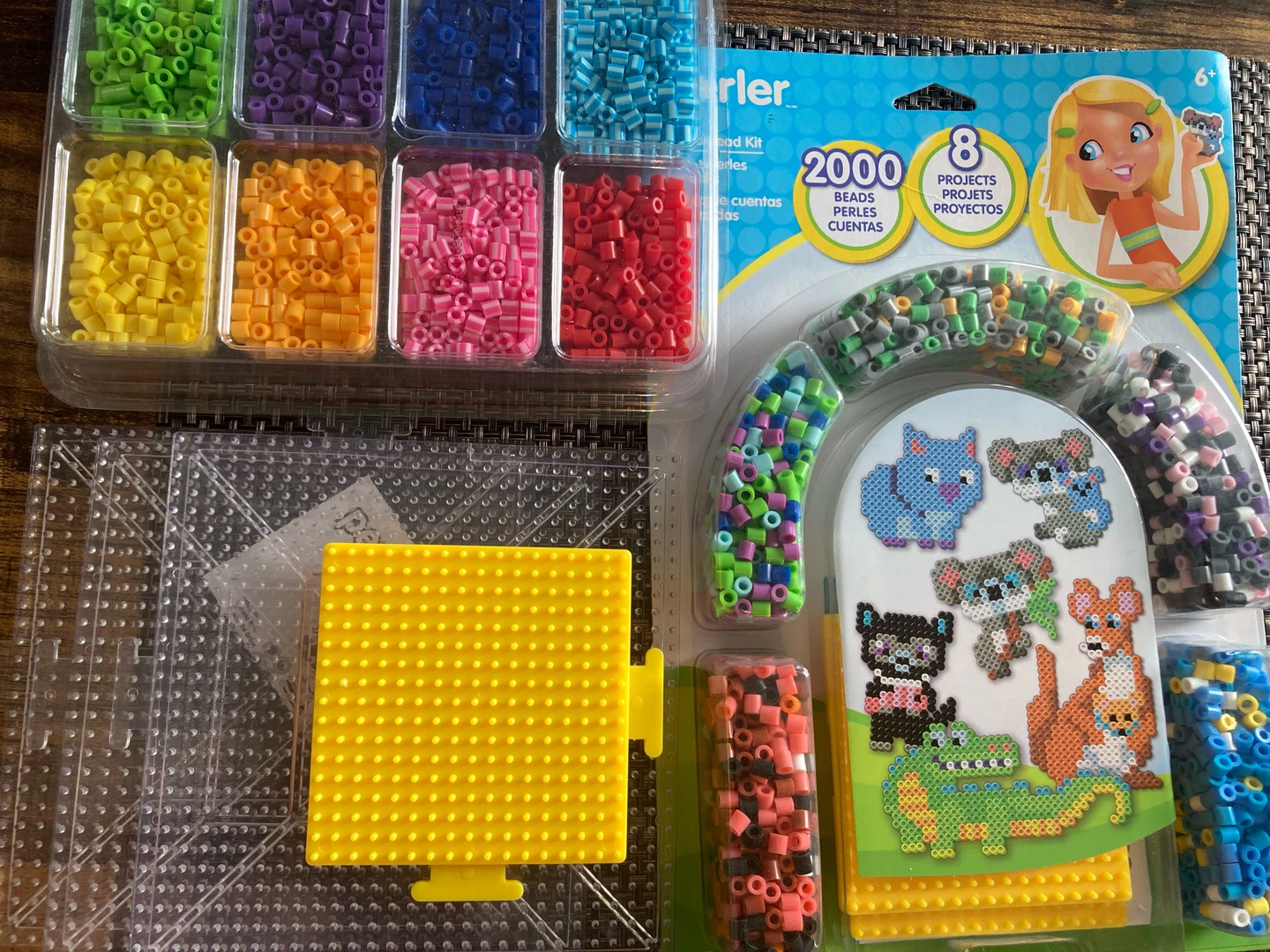 New Perler Fused Bead Kit and beads