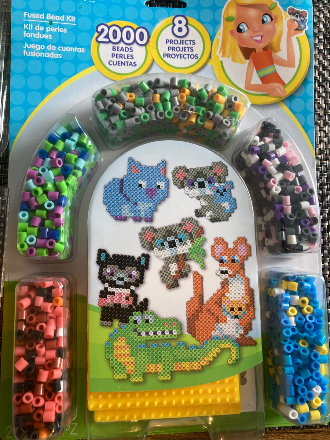 New Perler Fused Bead Kit and beads - photo 2