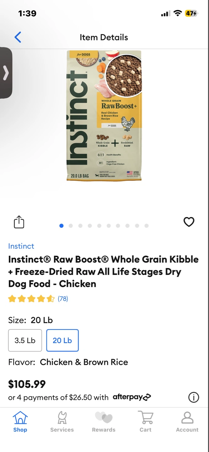 58lbs Dog Food Lot - photo 3
