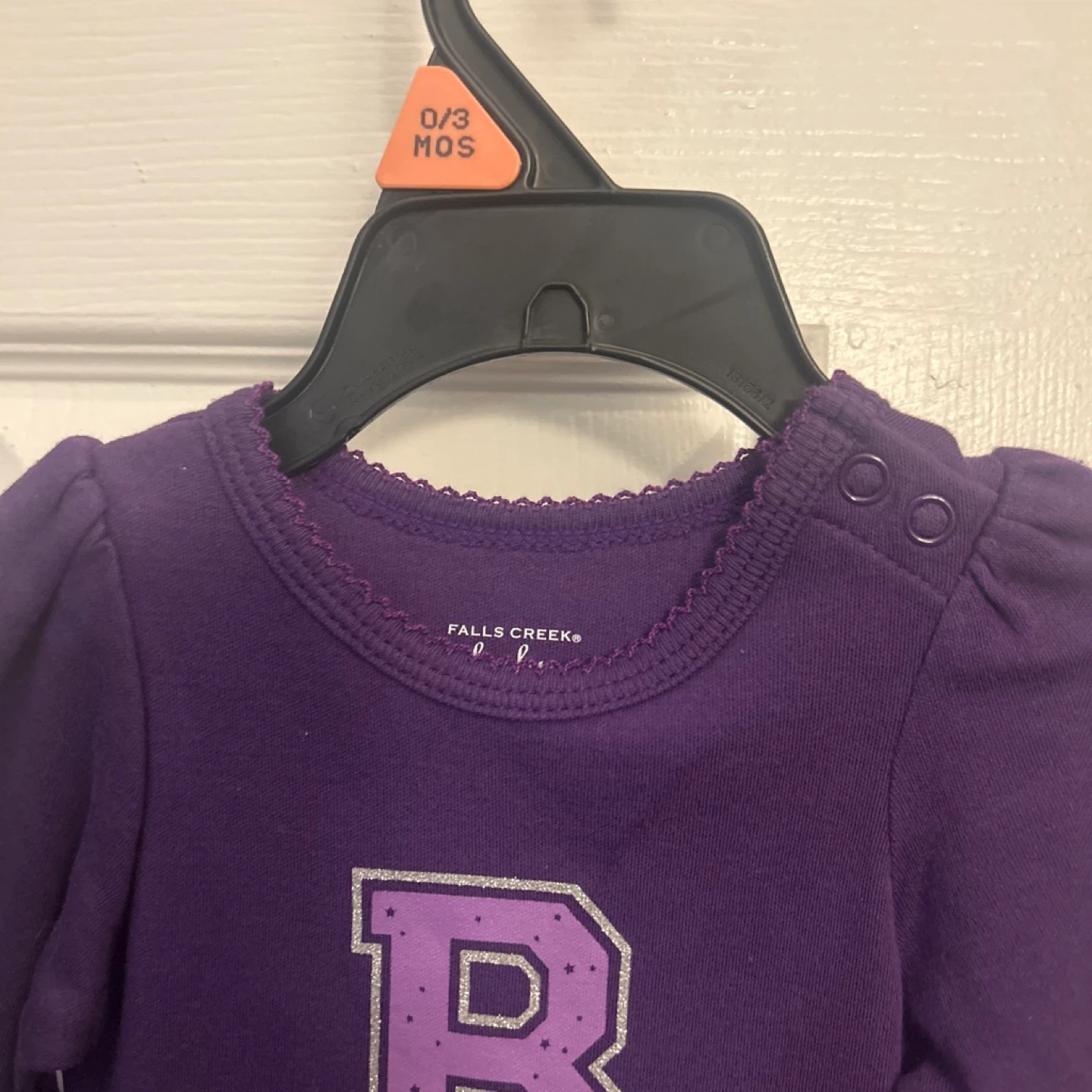 Falls Creek ⚽️Baby Purple "B is for Baby Sister" Bodysuit - photo 2