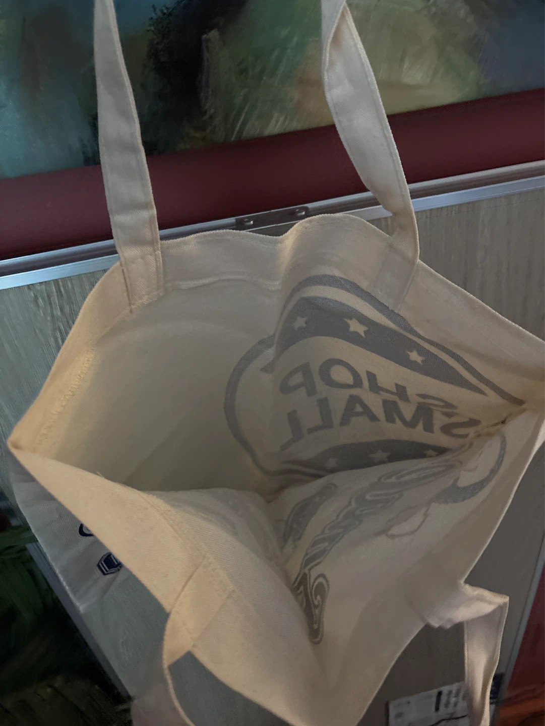 ⚽️ Shop Small Canvas Tote Bag NEW - photo 3