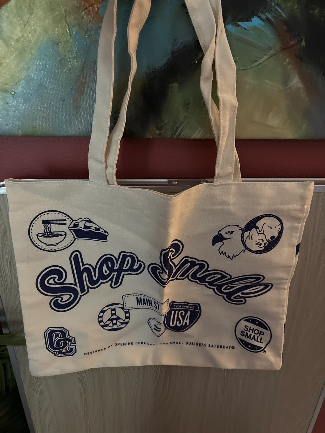 ⚽️ Shop Small Canvas Tote Bag NEW - photo 5