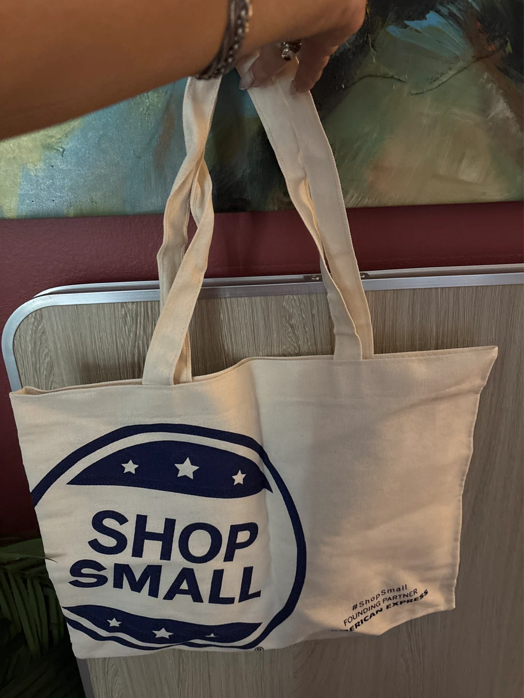 ⚽️ Shop Small Canvas Tote Bag NEW - photo 2