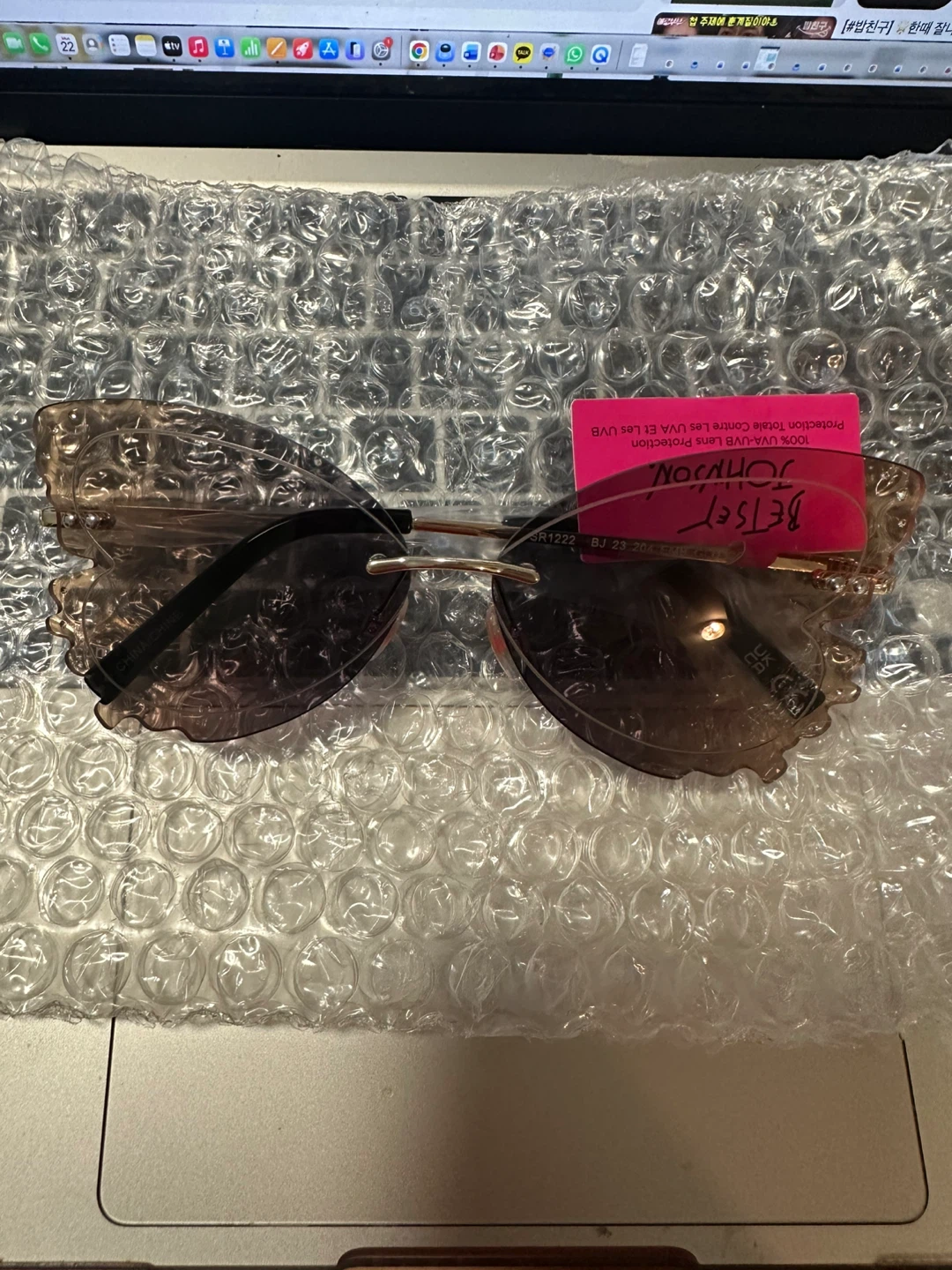 Betsey Johnson Women's TAKE Flight Butterfly Sunglasses - photo 4