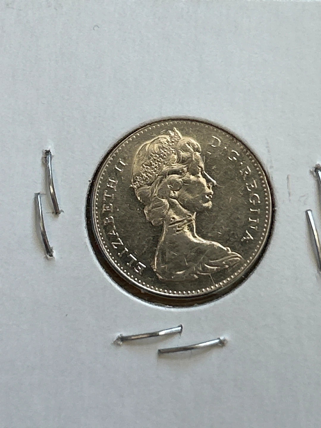 1967 Canada Centennial 5 Cent Coin - photo 4