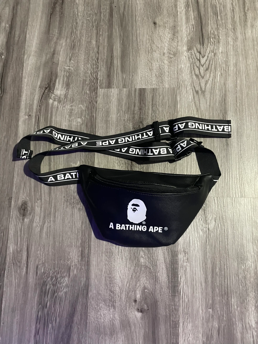 A Bathing Ape Bape Camo Waist Bag