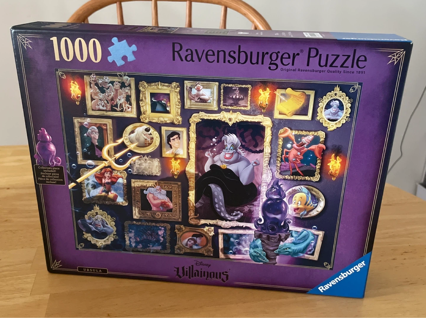 ⚽️ New Ravensburger Disney Villainous Ursula 1000 Piece Puzzle
