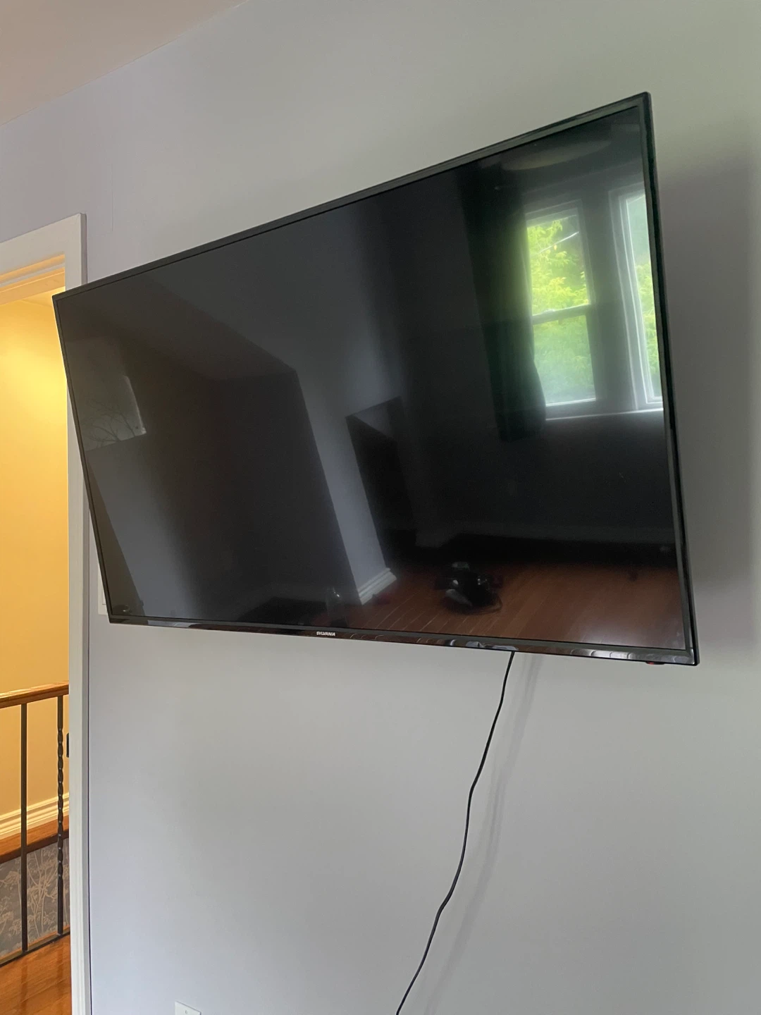 Sylvania 43" TV with Wall Mount