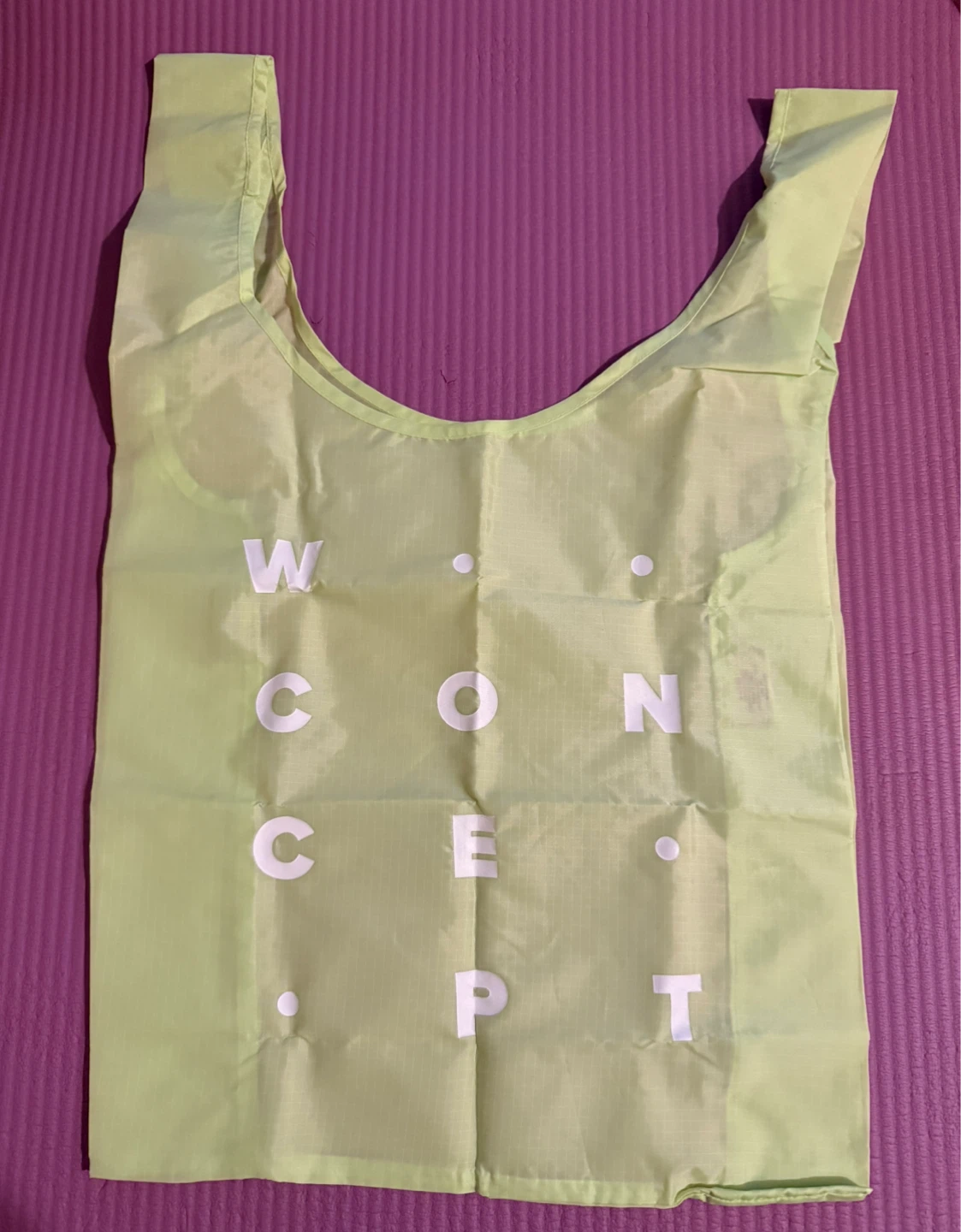 NEW⚽️Light Green Reusable Shopping Bag